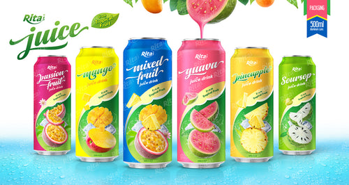 Manufacturer High Quality Refresh Beverage Naturel Fruit Juice Private Label 500 Ml Passion Fruit juice Supplier