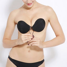 Load image into Gallery viewer, Women Invisible Bra Super Push Up Seamless Self-Adhesive Sticky Wedding Party Front Strapless A B C D Cup Fly Bra